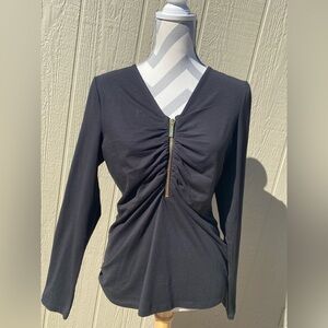 Michael Kors Large Black Blouse
